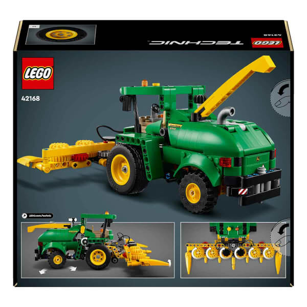 LEGO® Technic John Deere 9700 Silaj Makinesi 42168 - 9 Yaş ve Üzeri Çocuklar için Tarım Aracı İçeren Koleksiyonluk Yaratıcı Oyuncak Model Yapım Seti (559 Parça)