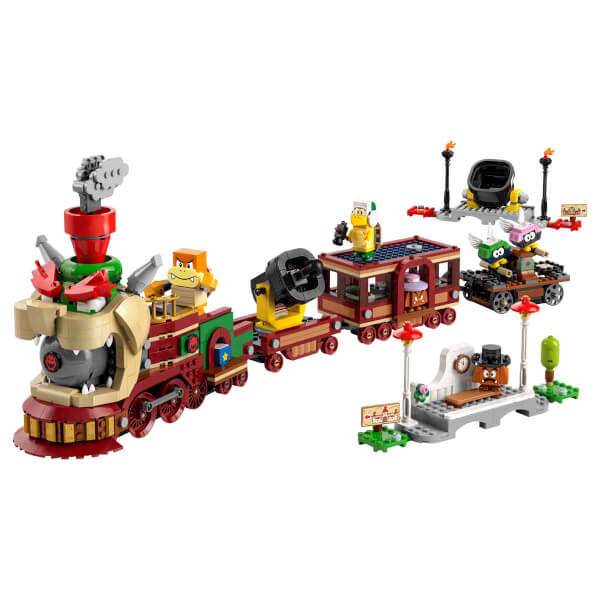 LEGO Super Mario Bowser Ekspres Treni 71437 - 9 Yaş ve Üzeri Çocuklar için Nintendo Karakteri İçeren Yaratıcı Oyuncak Yapım Seti (1392 Parça)