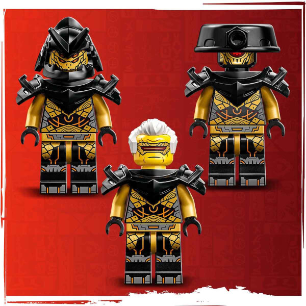  LEGO NINJAGO Lloyd ve Arin'in Ninja Ekibi Robotları 71794 - 9 Yaş ve Üzeri Çocuklar için 2 Savaş Robotu İçeren Yaratıcı Oyuncak Yapım Seti (764 Parça)