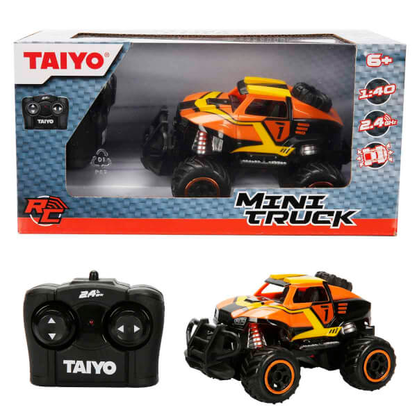 1:40 Mini Truck Uzaktan Kumandalı Araba  - Turuncu