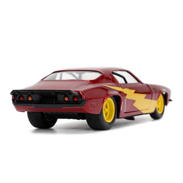 1:32 1973 Chevrolet Camaro Model Araba The Flash Figür