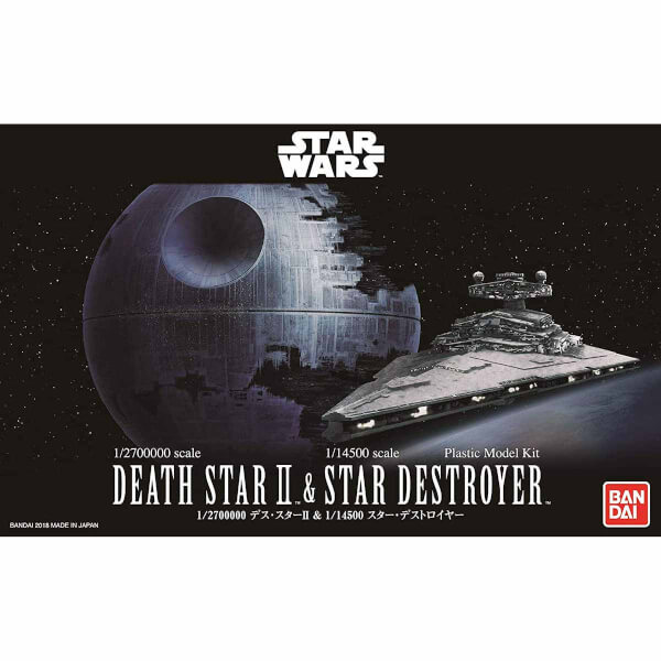 Revell 1:27 Star Wars BANDAI Death Star ve Star Destroyer VESINT01207