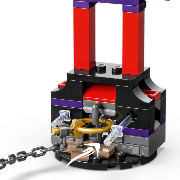 LEGO NINJAGO Thunderfang Kaos Ejderhası 71832 - 8 Yaş ve Üzeri Çocuklar için 6 Ninja Minifigürü İçeren Yaratıcı Oyuncak Yapım Seti (668 Parça)