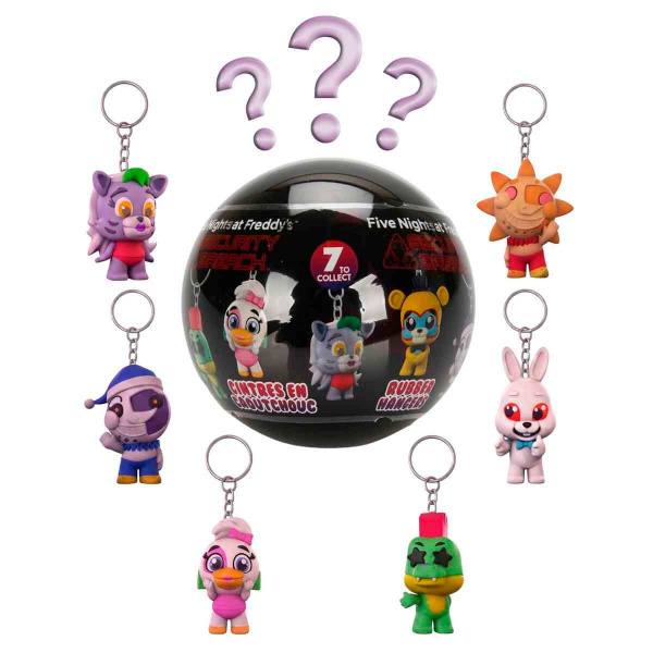 Five Nights At Freddy’s Security Breach Rubber Hangers Çanta Aksesuarı Sürpriz Paketi