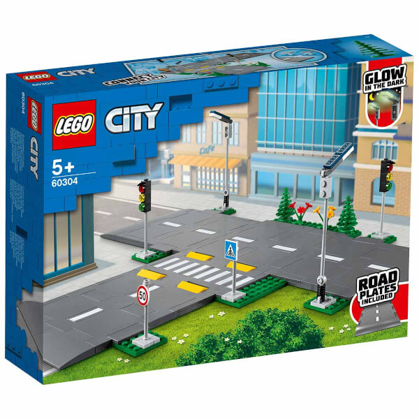 LEGO City Yol Zeminleri 60304 Yapım Seti; Çocuklar için Harika bir Yapım Seti (112 Parça)