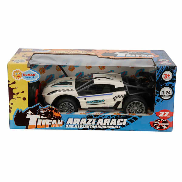 1:24 Tufan USB Şarjlı Uzaktan Kumandalı Arazi Aracı 