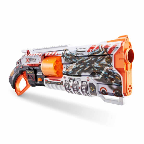 X-Shot Skins Lock Blaster 16 Mermili Sünger Dart Atan Silah 56 cm