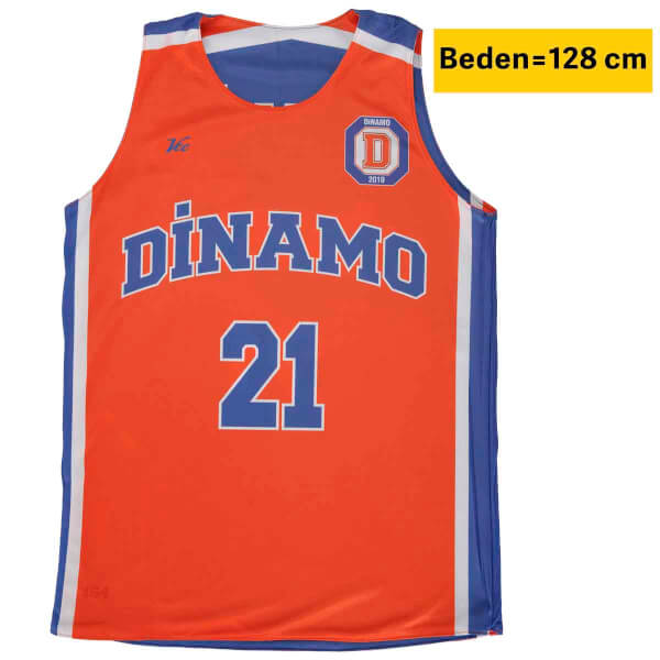 128-Dinamo Spor Kulübü Basketbol Forma Seti 128