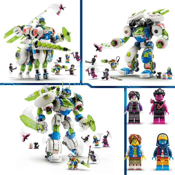 LEGO DREAMZzz Mateo ve Şövalye Z-Blob Savaş Robotu 71485 – 10 Yaş ve Üzeri Çocuklar İçin 4 Minifigür İçeren Yaratıcı Oyuncak Yapım Seti (1333 Parça)