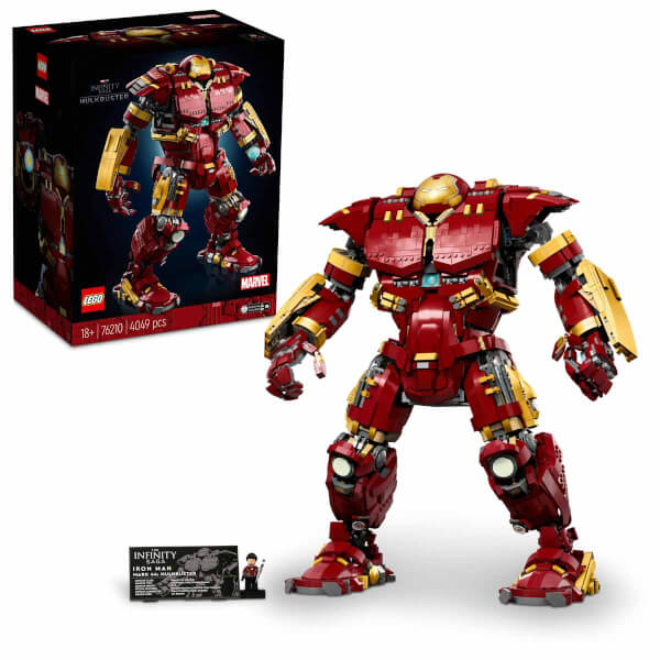 LEGO Marvel Hulkbuster 76210 - Yetişkinler için Iron Man Hulkbuster MK44 Yapım Seti (4049 Parça)