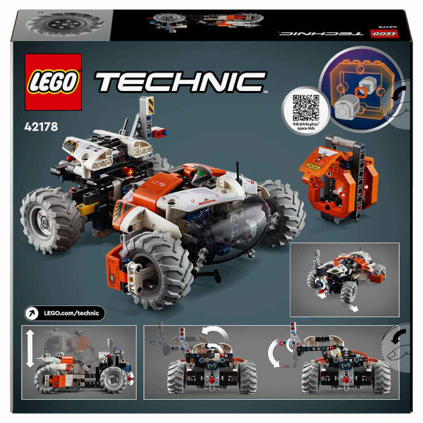 LEGO Technic Yüzey Uzay Yükleyicisi LT78 42178 - 9 Yaş ve Üzeri Uzay Meraklısı Çocuklar için Koleksiyonluk Yaratıcı Oyuncak Model Yapım Seti (435 Parça)Technic Yüzey Uzay Yükleyicisi LT78 42178 