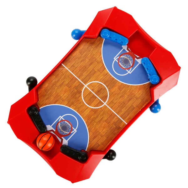 Rising Sports Masaüstü Mini Oyun Seti  - Basketbol-Kırmızı