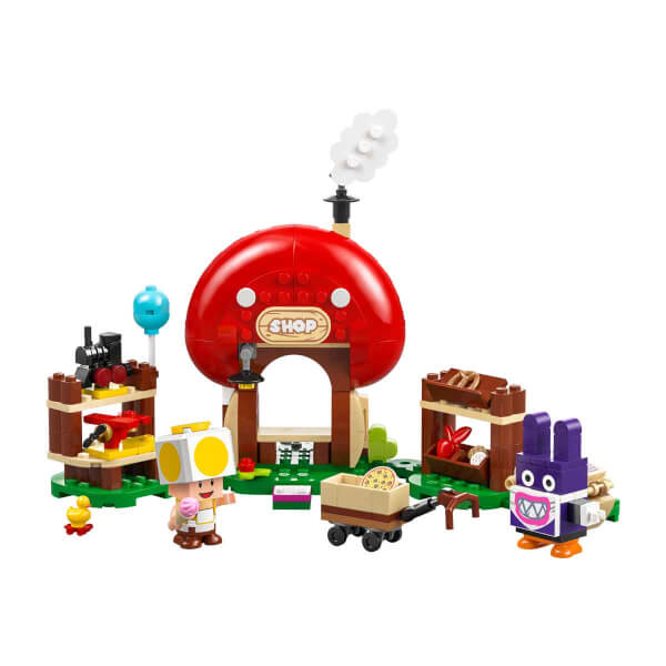 LEGO Super Mario Nabbit Toad'un Dükkanında Ek Macera Seti 71429 - 7 Yaş ve Üzeri Super Mario Hayranları İçin Koleksiyonluk Yaratıcı Oyuncak Yapım Seti (230 Parça)