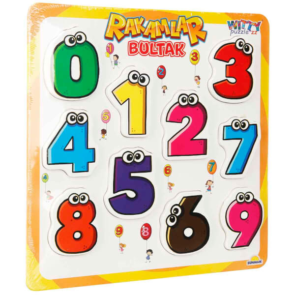 10 Parça Bultak Puzzle: Rakamlar 