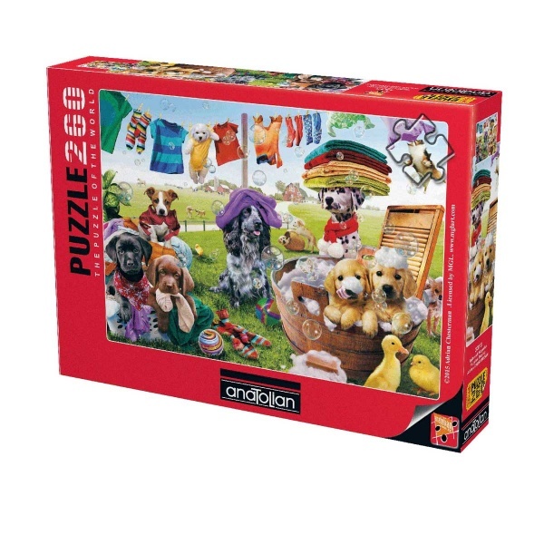 260 Parça Puzzle : Eğlenceli Köpekler