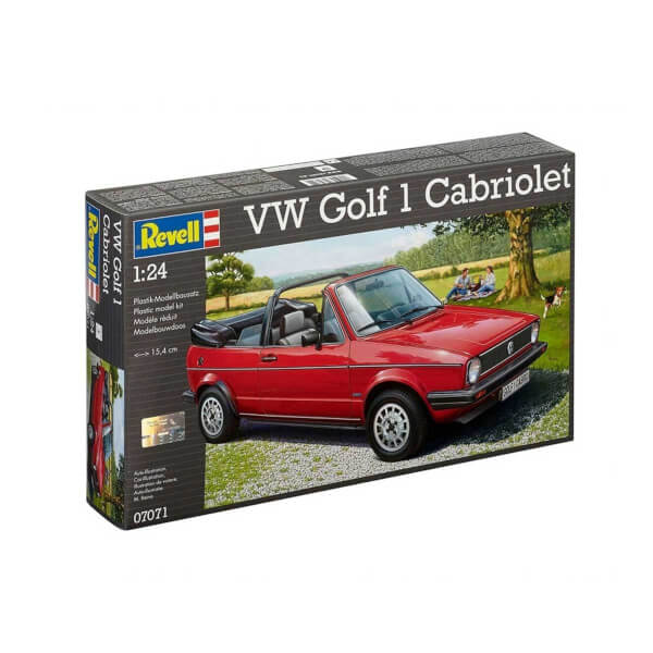 Revell 1:24 Volkswagen Golf 1 Cabrio Araba 7071