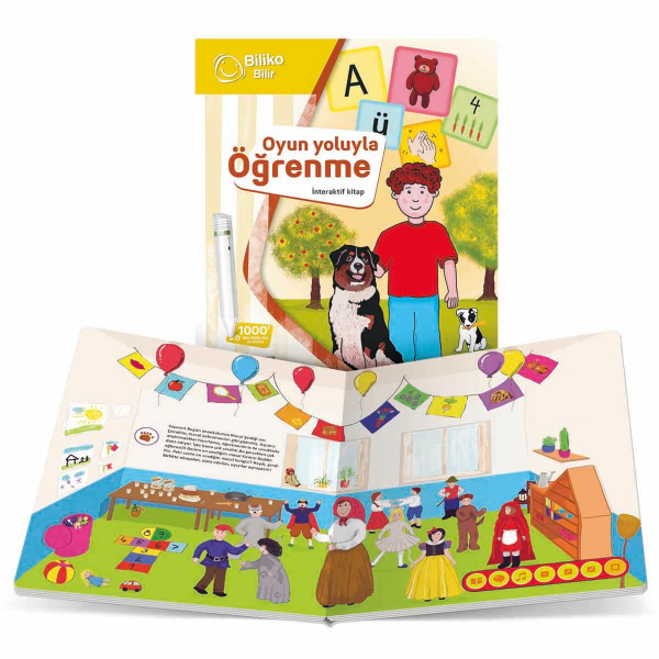 Biliko Bilir Oyun Yoluyla Öğrenme İnteraktif Kitap