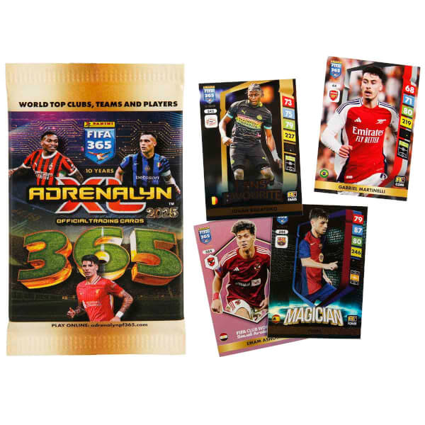 FIFA 365 Adrenalyn XL 2025 Trading Card Paketi