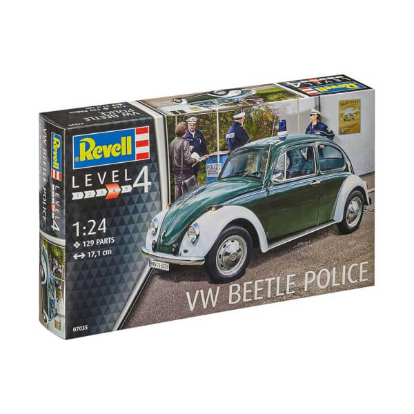 Revell 1:24 Volkswagen Beetle Police Araba 7035