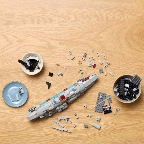 LEGO Star Wars: Jedi’ın Dönüşü Home One Starcruiser 75405 - Star Wars Seven Yetişkinler için İnşa Edilebilen Koleksiyonluk Starship Modeli Yapım Seti (559 Parça)