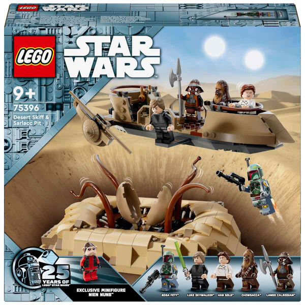 LEGO Star Wars: Jedi’ın Dönüşü Çöl Skiff’i ve Sarlacc Çukuru 75396 - 9 Yaş ve Üzeri Star Wars Sevenler İçin Oyuncak Araç Yapım Seti (558 Parça)