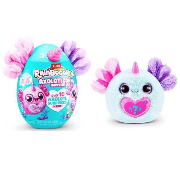 Rainbocorns Axolotlcorn Sürpriz Peluş RAR35000 - Mor Ve Pembe