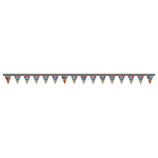 Cars Happy Birthday Bayrak