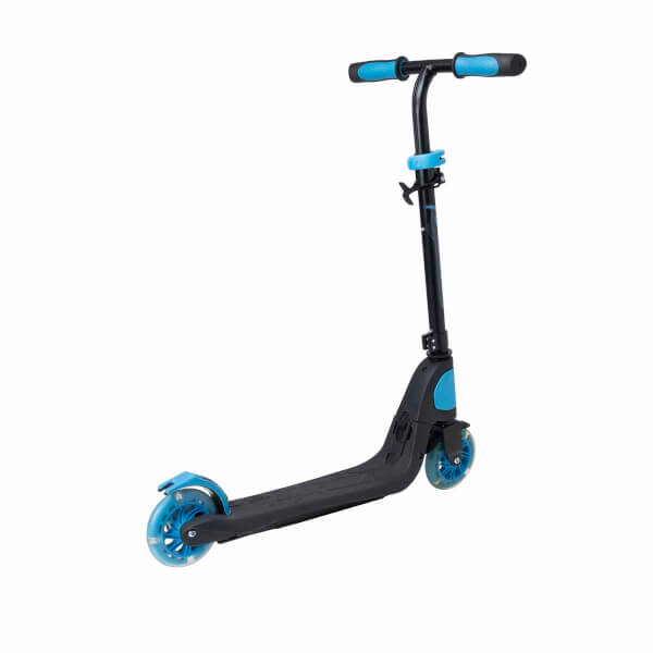 Evo 2 Tekerlekli Katlanabilir Light Speed Işıklı Mavi Scooter 