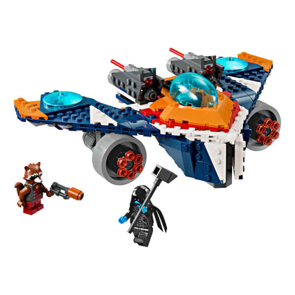 LEGO® Marvel Rocket'in Warbird Aracı Ronan'a Karşı 76278 – 8 Yaş ve Üzeri Süper Kahraman Yedi Çocuk İçin İnşa Edilebilen Uzay Gemisi İçeren Yaratıcı Oyuncak Yapım Seti (290 Parça)