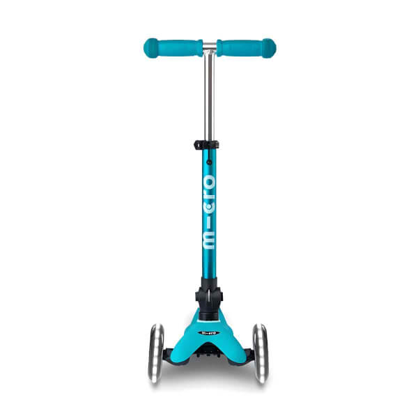 Micro Mini Deluxe 3 Tekerlekli Katlanabilir Işıklı Aqua Scooter