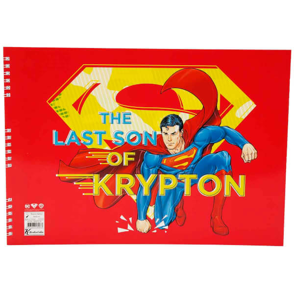Superman Resim Defteri 25 x 35 cm 15 Yaprak 300215-16 - The Last Son Of Krypton