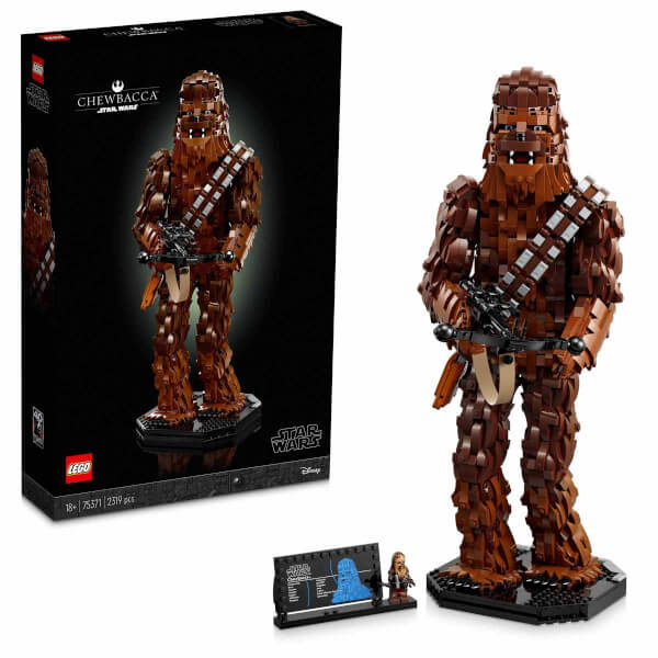 LEGO Star Wars Chewbacca 75371 - Yetişkinler için İnşa Edilebilen Koleksiyonluk Figür Yapım Seti (2319 Parça)