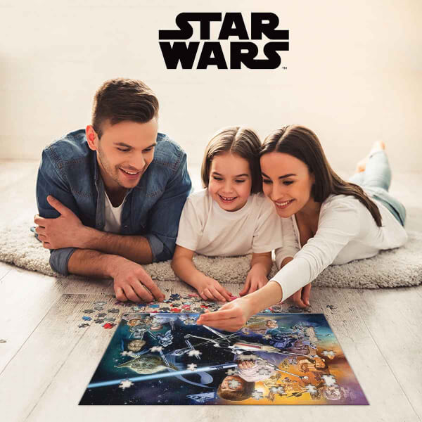 Prime 3D 500 Parça 3D Puzzle: Star Wars Classic