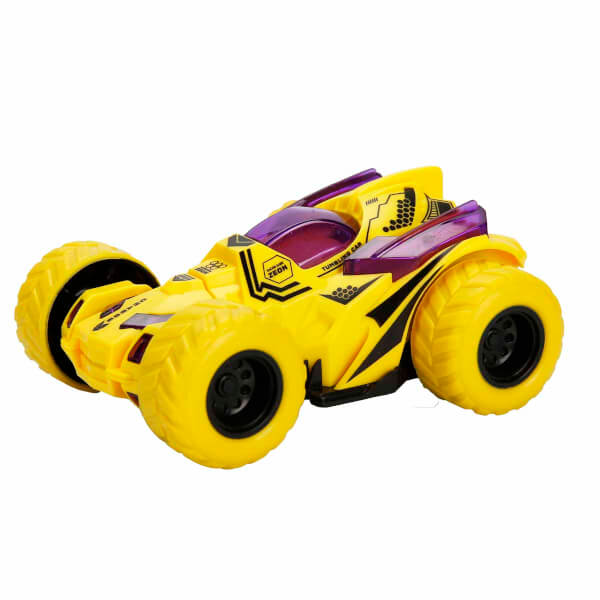 Maxx Wheels 360 Derece Dönebilen Sürtmeli Araba - Sarı