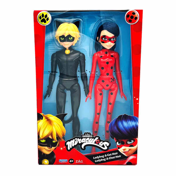 MLB Ladybug ve Cat Noir 2'li Paket 26 cm