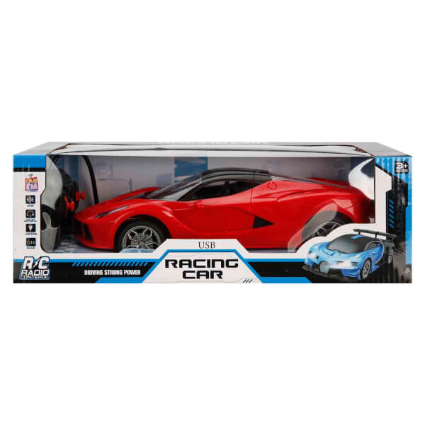 1:16 Işıklı Ferrari USB Şarjlı Uzaktan Kumandalı Araba 