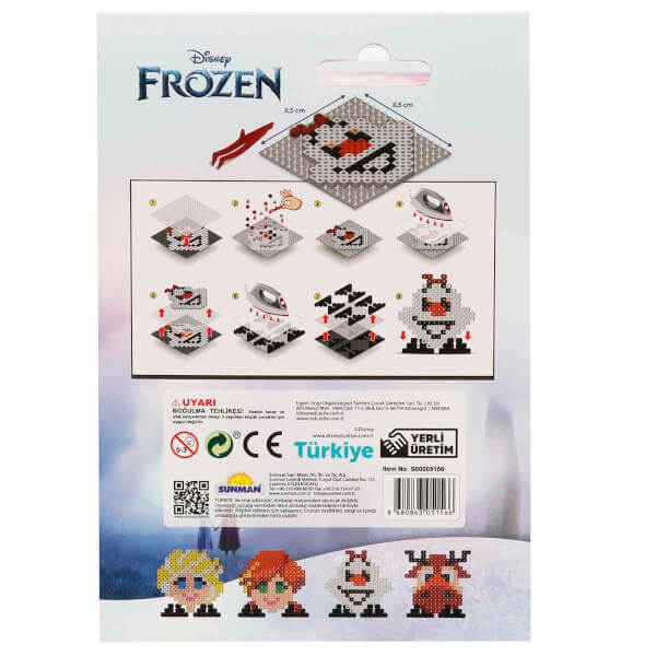 4in1 Disney Frozen Pixel Pixel Boncuk Aktivite ve Oyuncak Seti