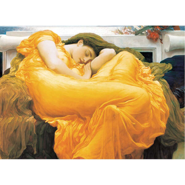 1000 Parça Puzzle : Flaming June  - Frederic Lord Leighton