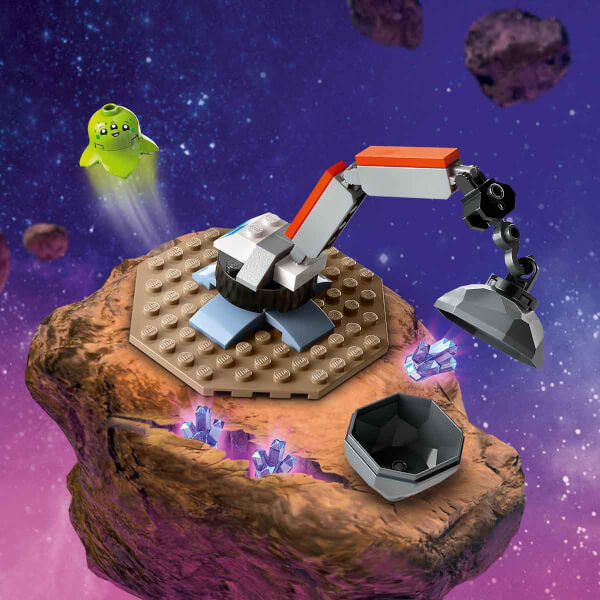 LEGO® City Uzay Gemisi ve Asteroit Keşfi 60429 - 4 Yaş ve Üzeri Çocuklar için Uzay Laboratuvarı İçeren Yaratıcı Oyuncak Yapım Seti (126 Parça)