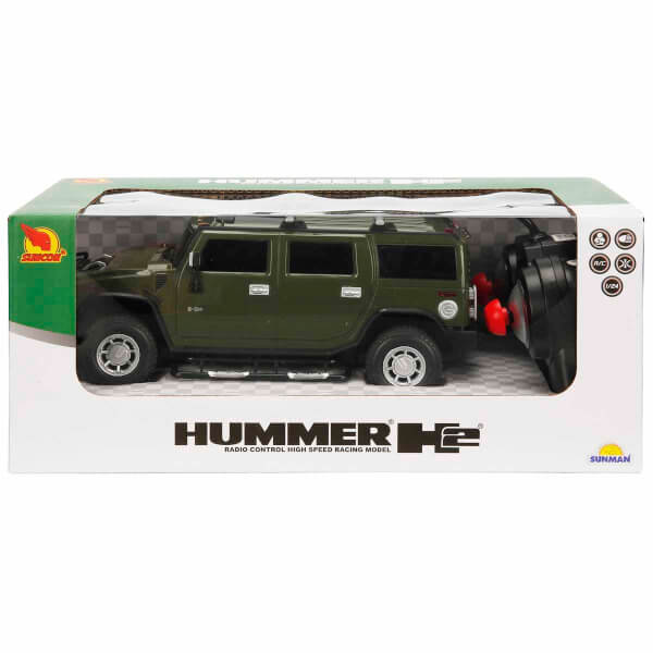 1:24 Hummer H2 Işıklı Uzaktan Kumandalı Araba 