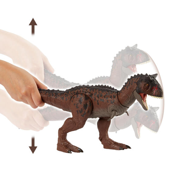Jurassic World Sesli ve Hareketli Carnotaurus Toro Büyük Dinozor Figürü GNL07