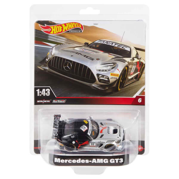 1:43 Hot Wheels Premium Mercedes AMG GT3 HMD44