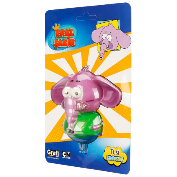 Tusi Squishy Köpük Fil Necati Figürü