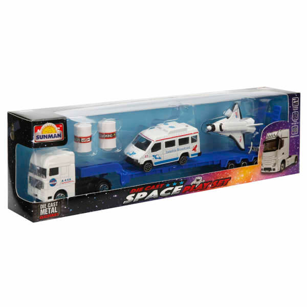 1:64 Aerospace Transporter Tır Uzay Seti