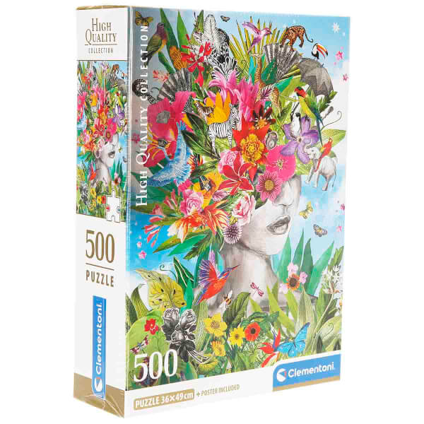 500 Parça Puzzle: Head In The Jungle
