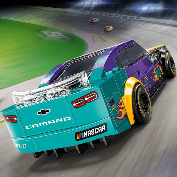 LEGO Speed Champions NASCAR Next Gen Chevrolet Camaro ZL1 76935 – 9 Yaş ve Üzeri Çocuklar için Oyuncak Yarış Arabası Yapım Seti (328 Parça)