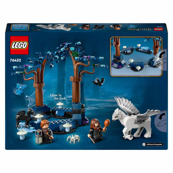 LEGO Harry Potter Yasak Orman: Sihirli Yaratıklar 76432 - 8 Yaş ve Üzeri Harry Potter Hayranları için Koleksiyonluk Yaratıcı Oyuncak Yapım Seti (172 Parça)