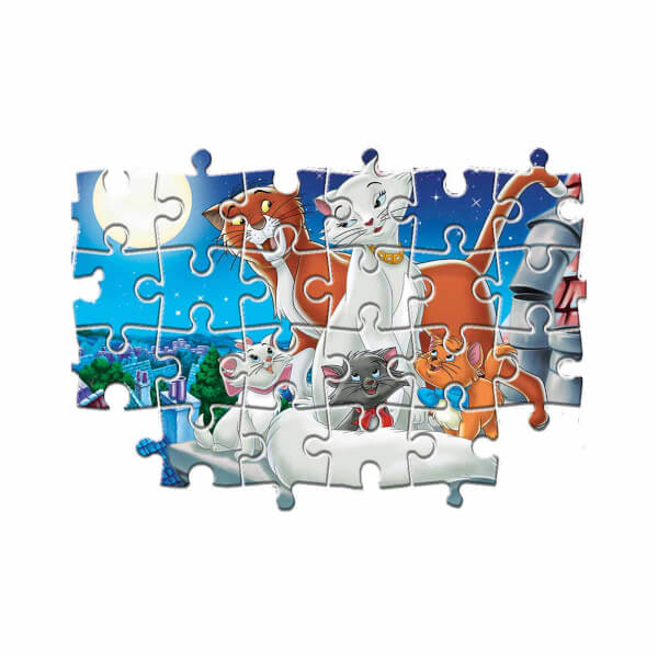2 x 20 Parça Puzzle : Disney Animal Friends