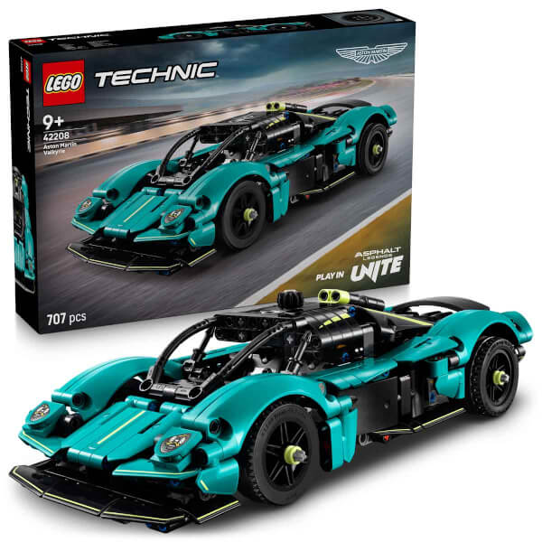 激レア Aristocrat Back No.1 High Finish LEGO Technic Aston Martin Valkyrie 42208 - 9 Yaş ve Üzeri Çocuklar