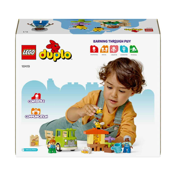 LEGO® DUPLO® Kasabası Arıların ve Arı Kovanlarının Bakımı 10419 - 2 Yaş ve Üzeri Çocuklar için Eğitici Oyuncak Yapım Seti (22 Parça)